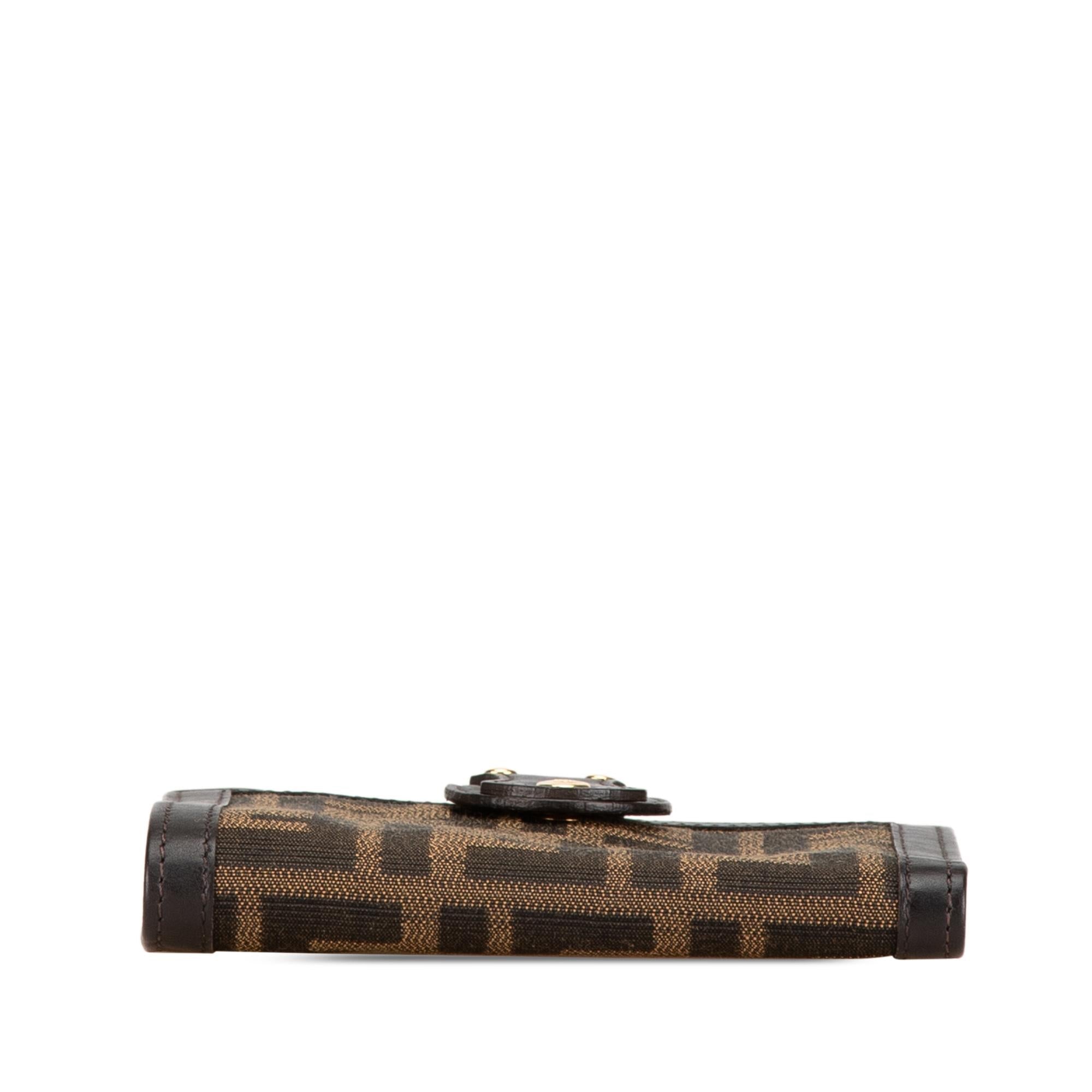 Fendi Zucca Canvas Small Wallet (SHG-SCuGqw)