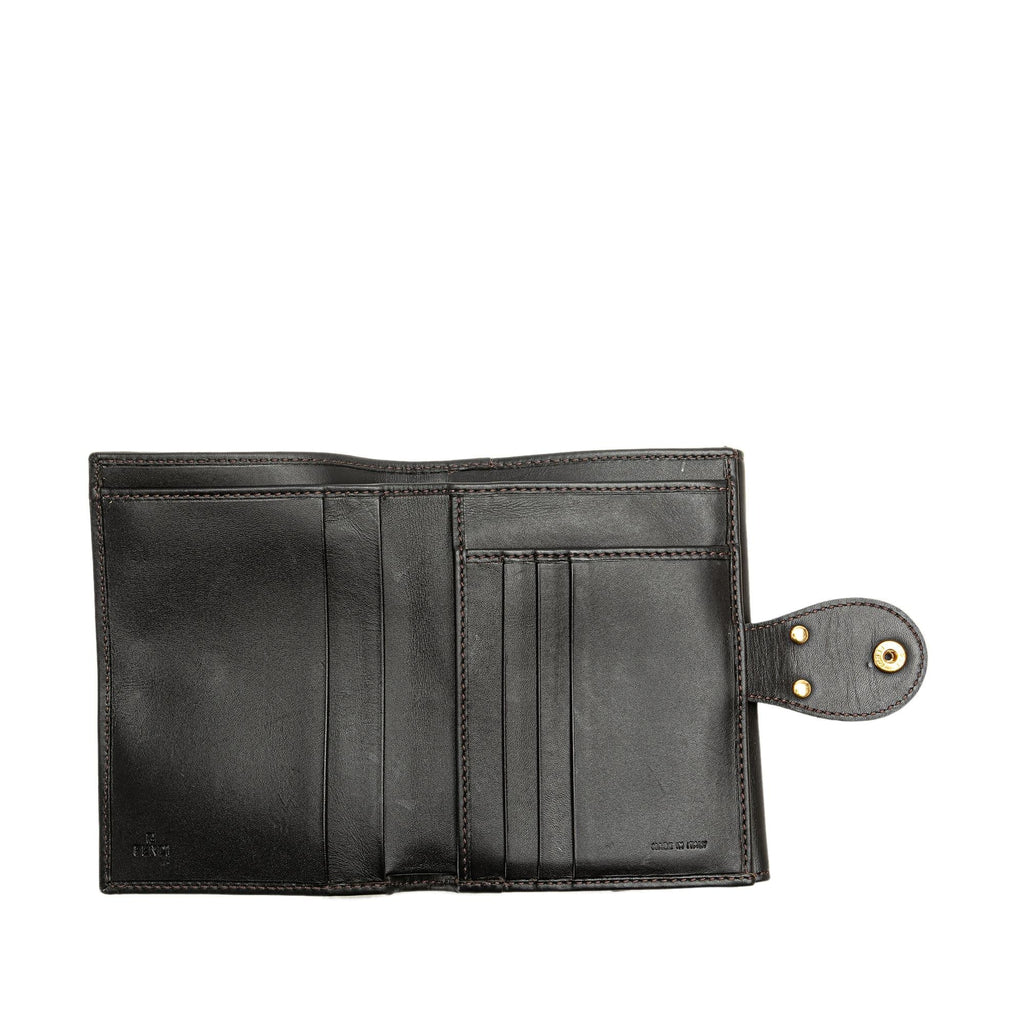 Fendi Zucca Canvas Small Wallet (SHG-SCuGqw)