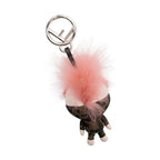 Fendi Zucca Canvas Space Monkey Bag Charm (SHF-SGv8KO)