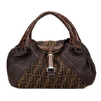 Fendi Zucca Canvas Spy Handbag