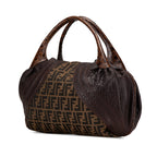Fendi Zucca Canvas Spy Handbag