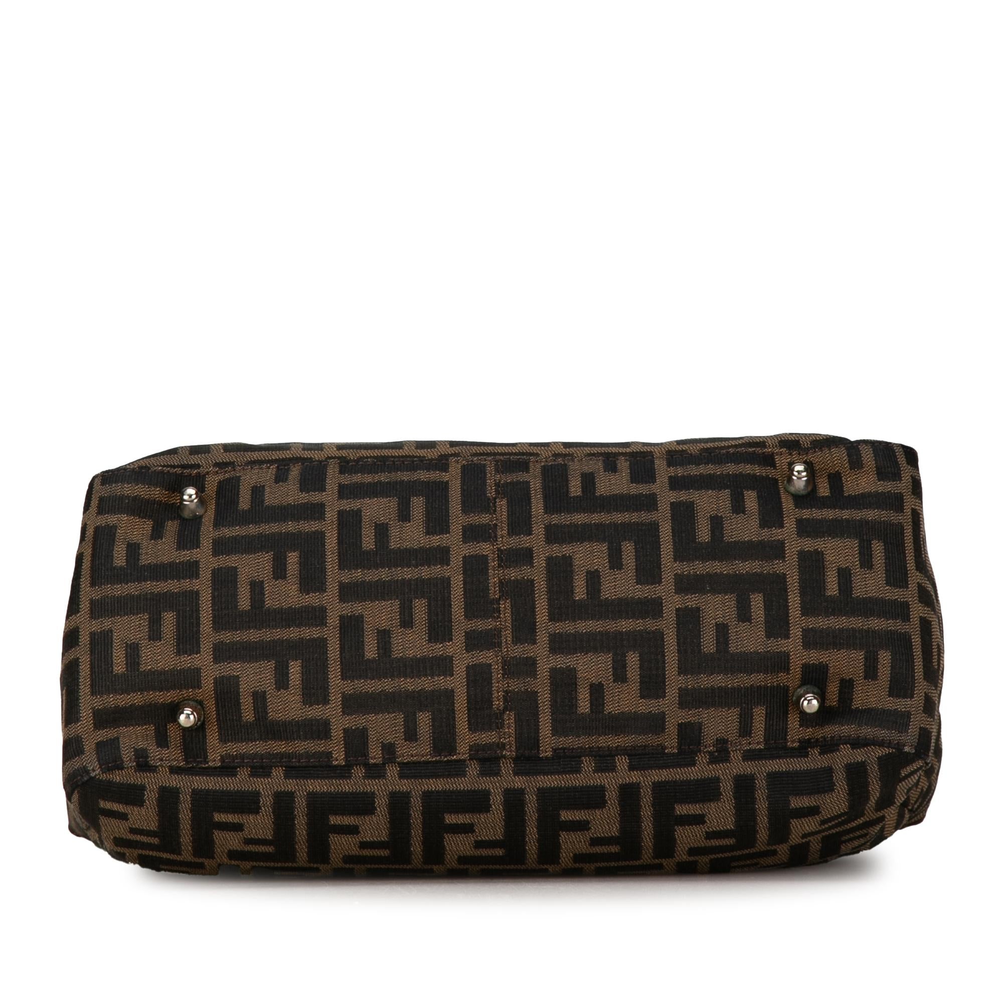 Fendi Zucca Canvas Twins Tote (SHG-W2qmNn)