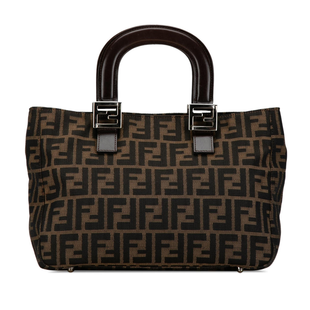 Fendi Zucca Canvas Twins Tote (SHG-0O3Ibz)