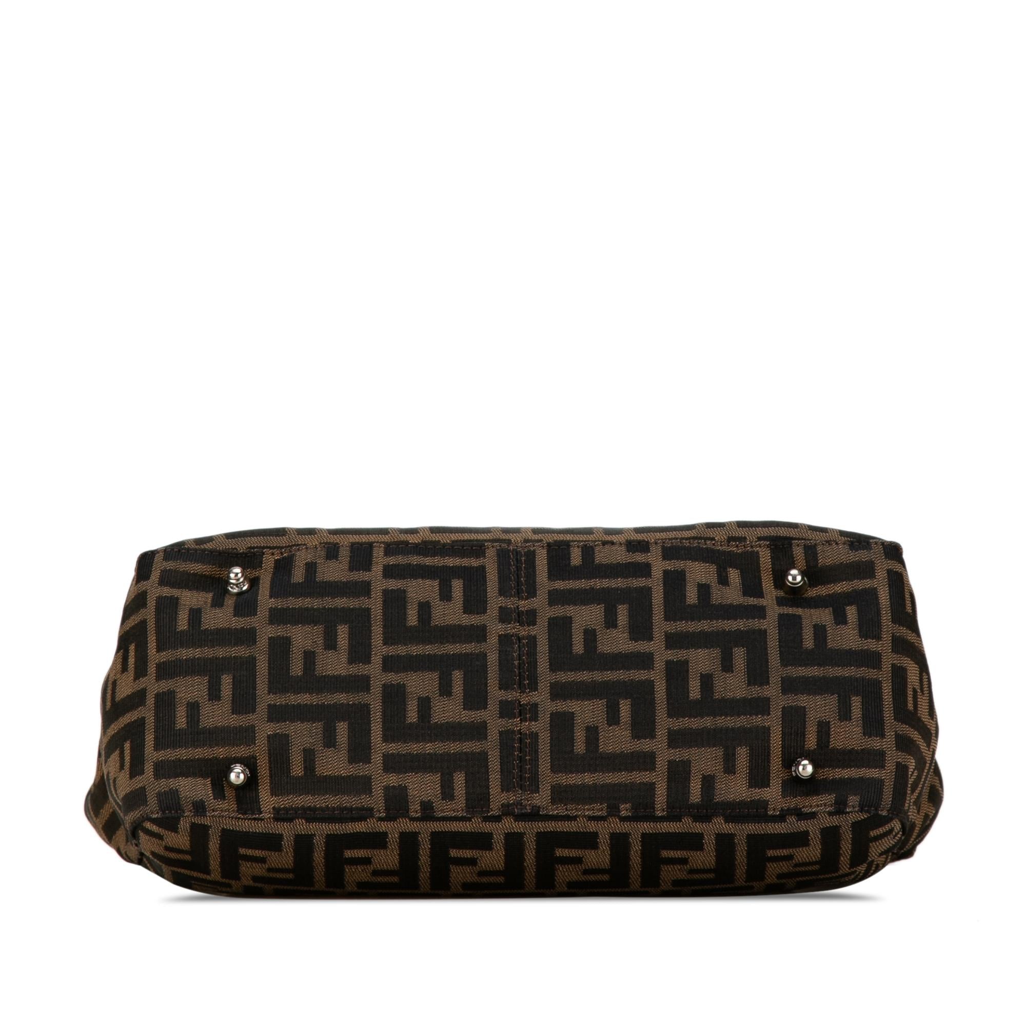 Fendi Zucca Canvas Twins Tote (SHG-0O3Ibz)