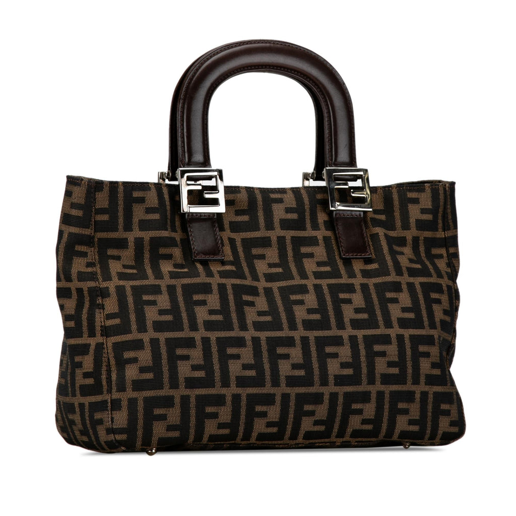 Fendi Zucca Canvas Twins Tote (SHG-0O3Ibz)