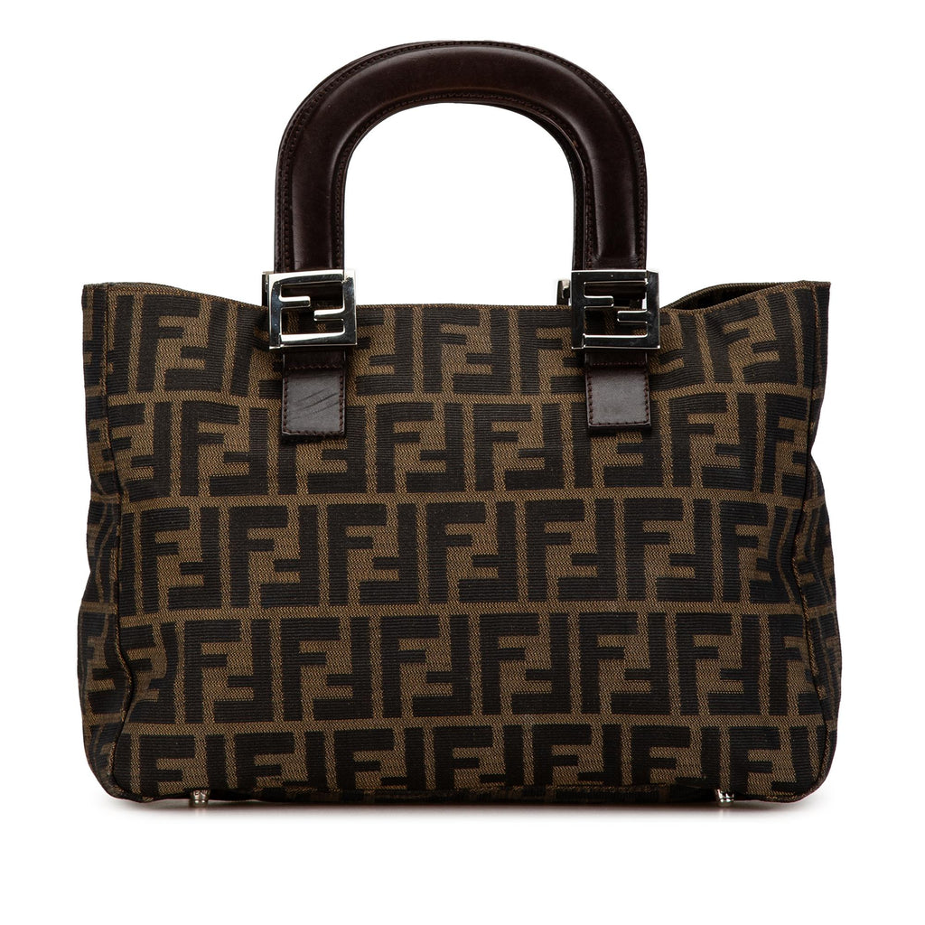 Fendi Zucca Canvas Twins Tote (SHG-LQzCTX)