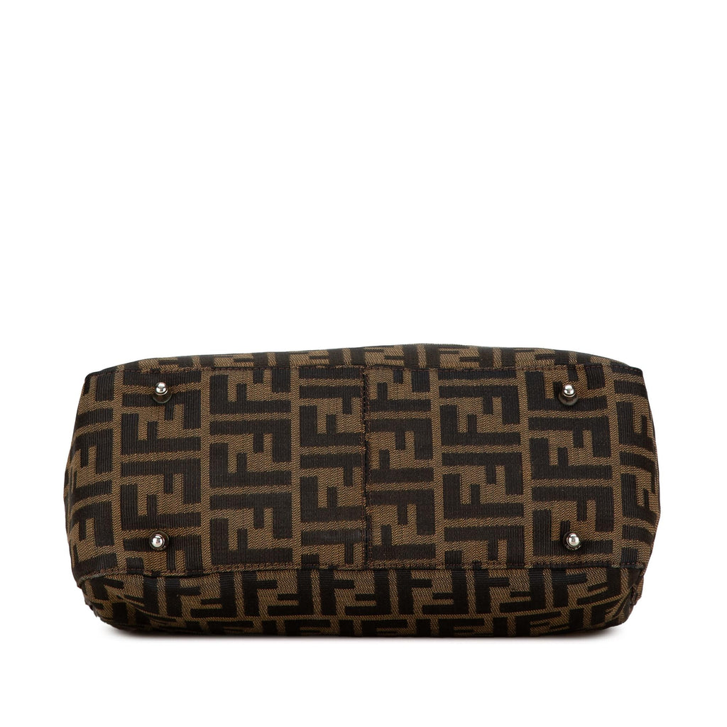 Fendi Zucca Canvas Twins Tote (SHG-LQzCTX)