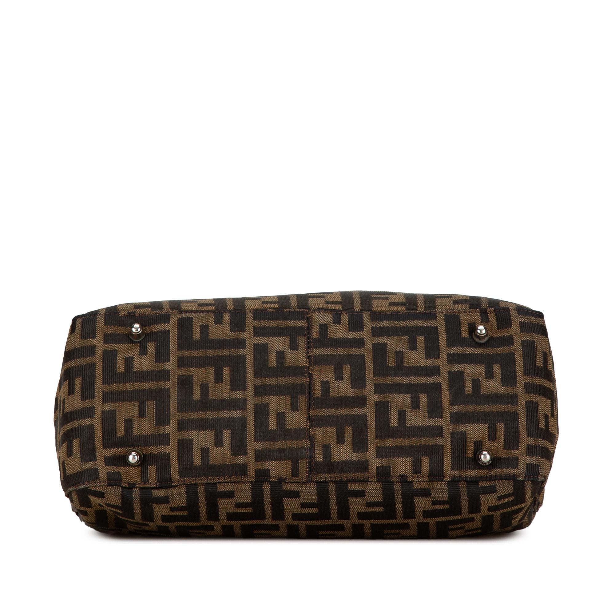 Fendi Zucca Canvas Twins Tote (SHG-LQzCTX)