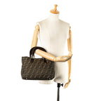 Fendi Zucca Canvas Twins Tote (SHG-LQzCTX)