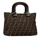 Fendi Zucca Canvas Twins Tote (SHG-LQzCTX)