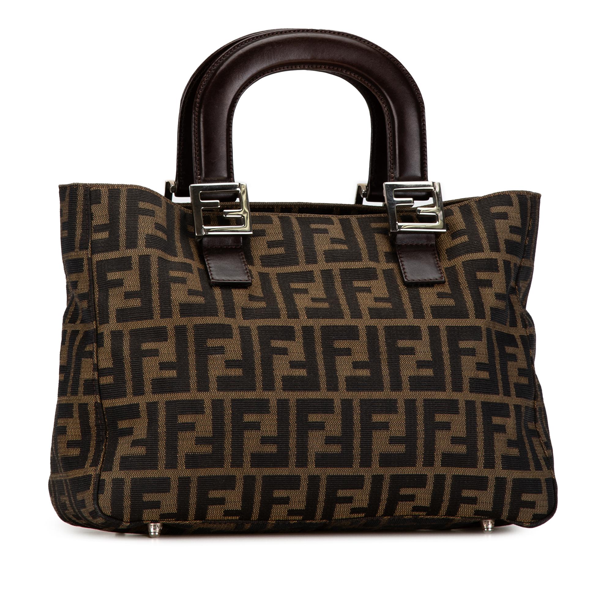 Fendi Zucca Canvas Twins Tote (SHG-LQzCTX)
