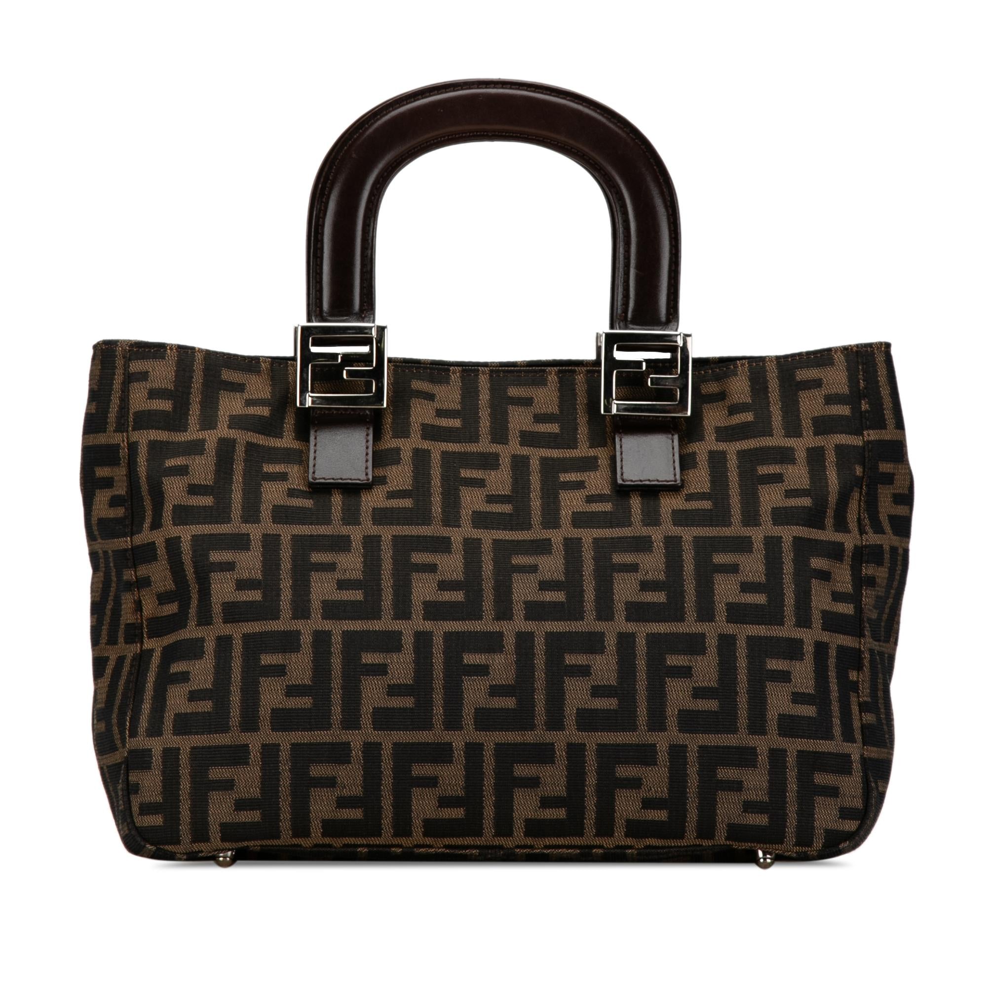 Fendi Zucca Canvas Twins Tote (SHG-AT1GPJ)