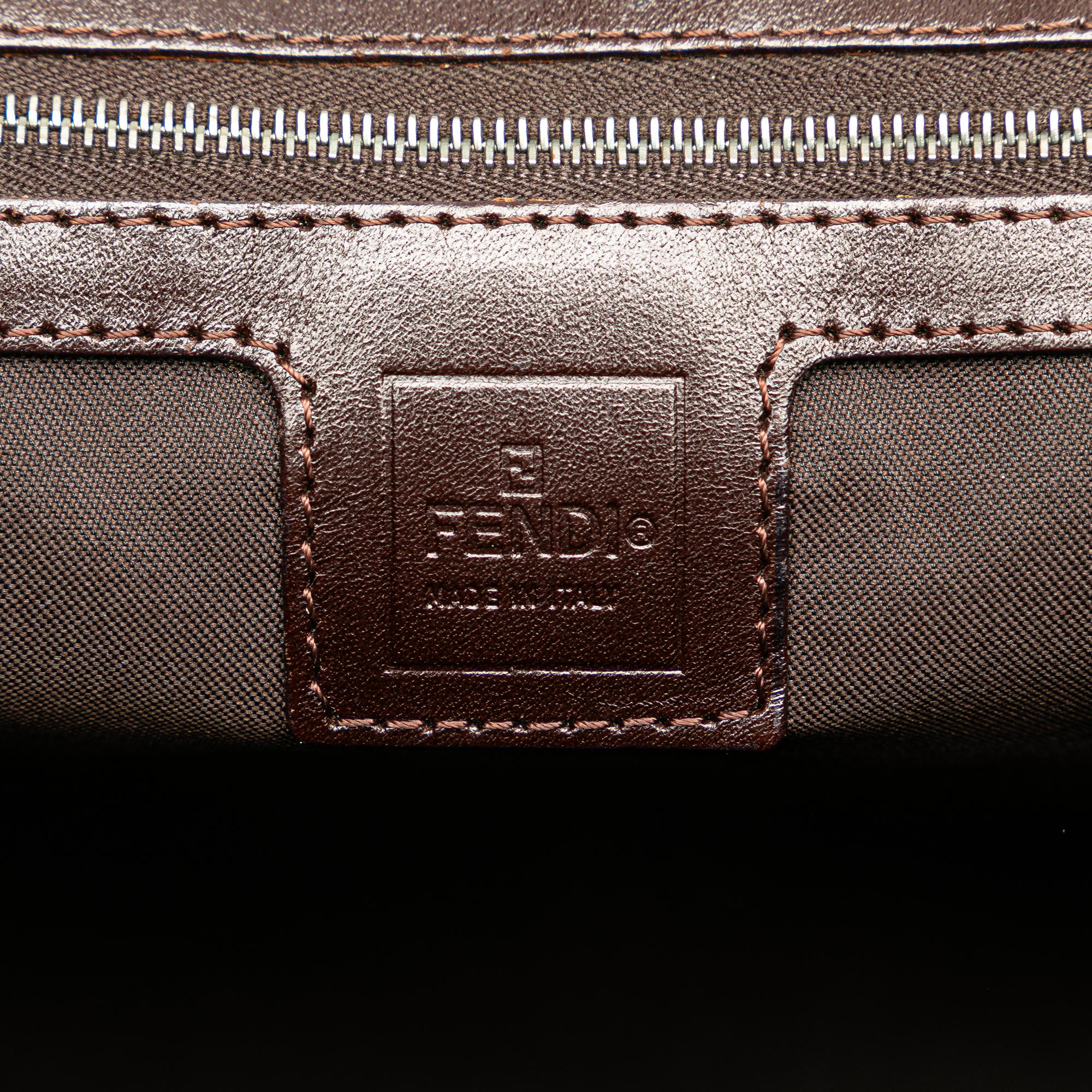 Fendi Zucca Canvas Twins Tote (SHG-AT1GPJ)