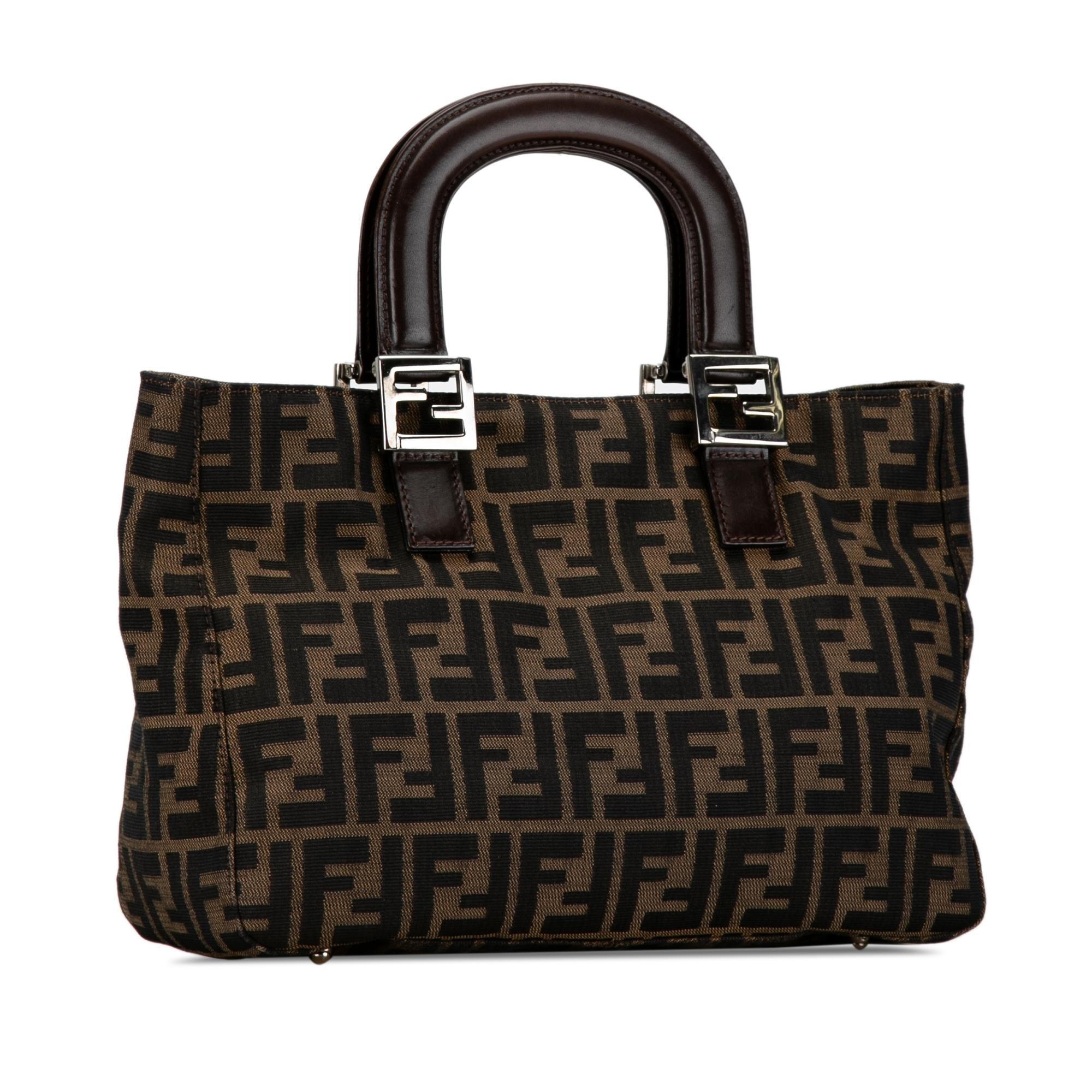 Fendi Zucca Canvas Twins Tote (SHG-AT1GPJ)