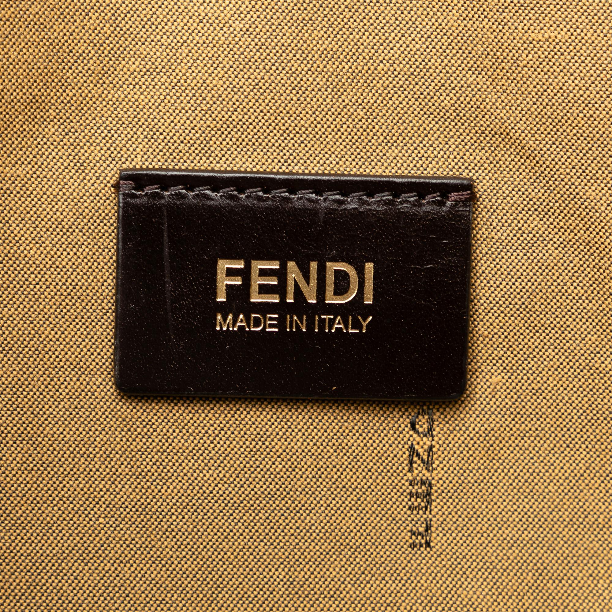 Fendi Zucca Canvas Vertical Shopping Tote (SHG-oMb6qG)