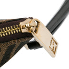Fendi Zucca Canvas Wristlet Pouch (SHG-tzeTUn)