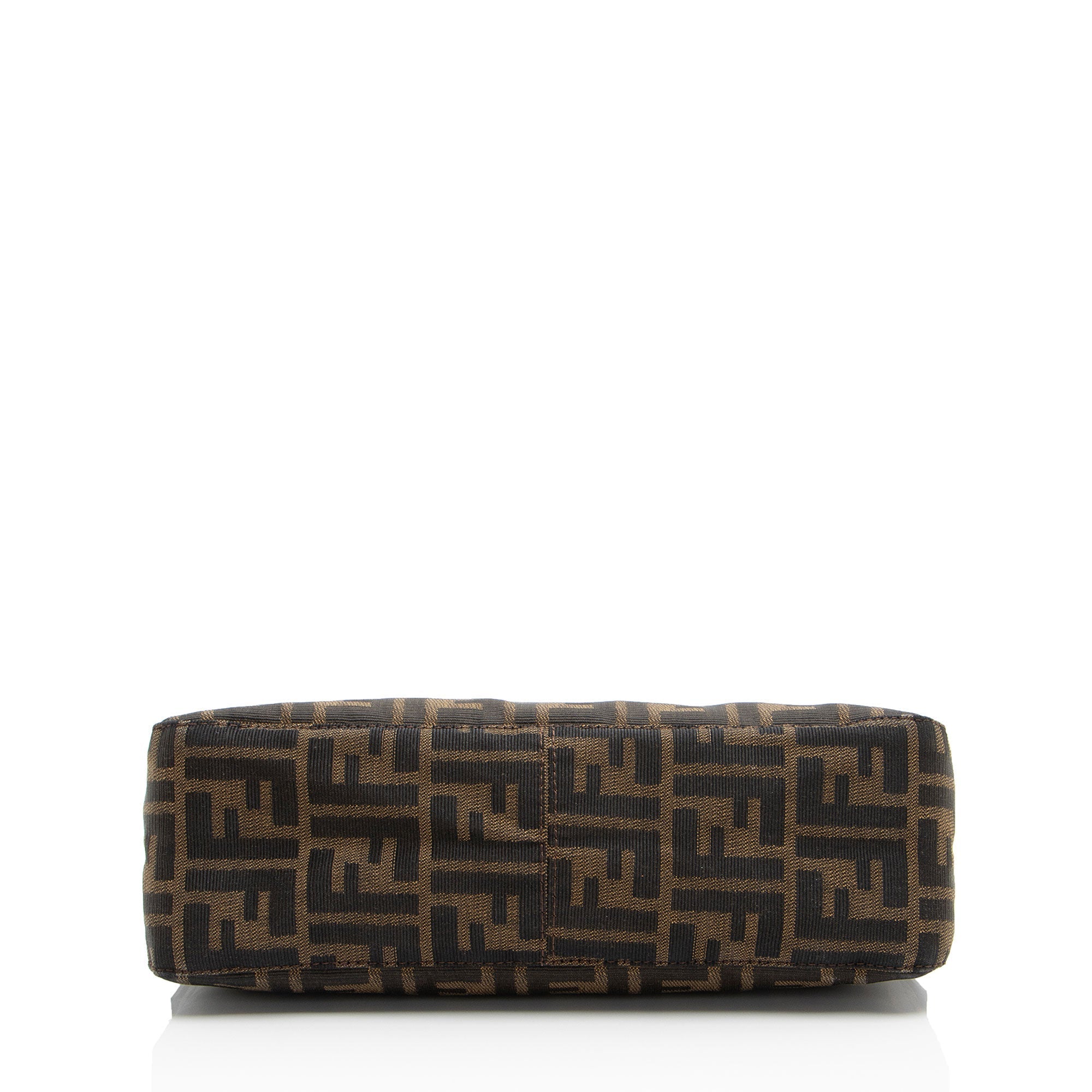 Fendi Zucca Zip Top Shoulder Bag (SHF-RhBEmx)