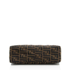 Fendi Zucca Zip Top Shoulder Bag (SHF-RhBEmx)