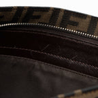 Fendi Zucca Zip Top Shoulder Bag (SHF-RhBEmx)