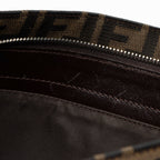 Fendi Zucca Zip Top Shoulder Bag (SHF-RhBEmx)