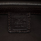 Fendi Zucca Zip Top Shoulder Bag (SHF-RhBEmx)
