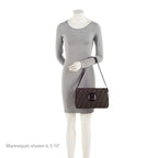 Fendi Zucca Zip Top Shoulder Bag (SHF-RhBEmx)