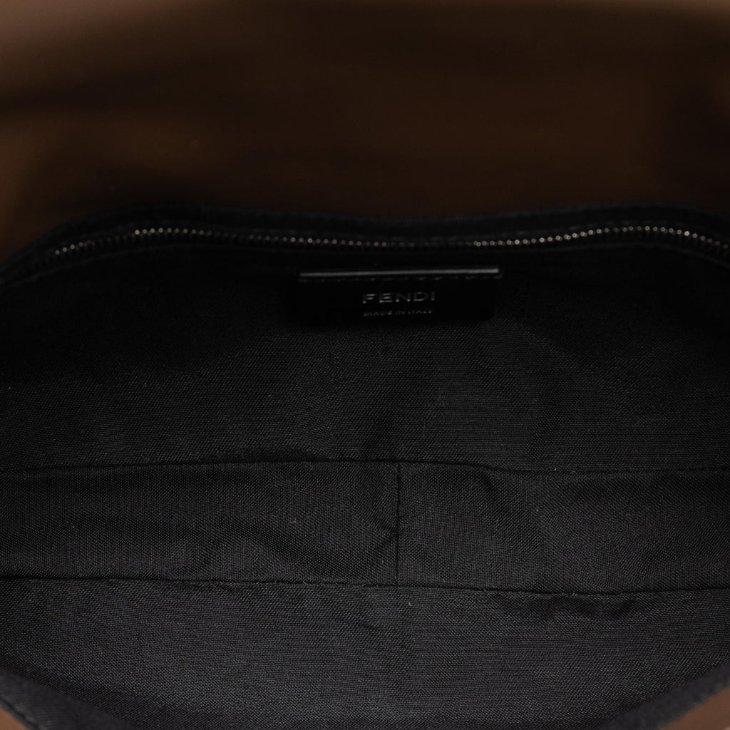 Fendi Zucca Canvas and Leather Convertible Baguette (SHG-KaNFYi)