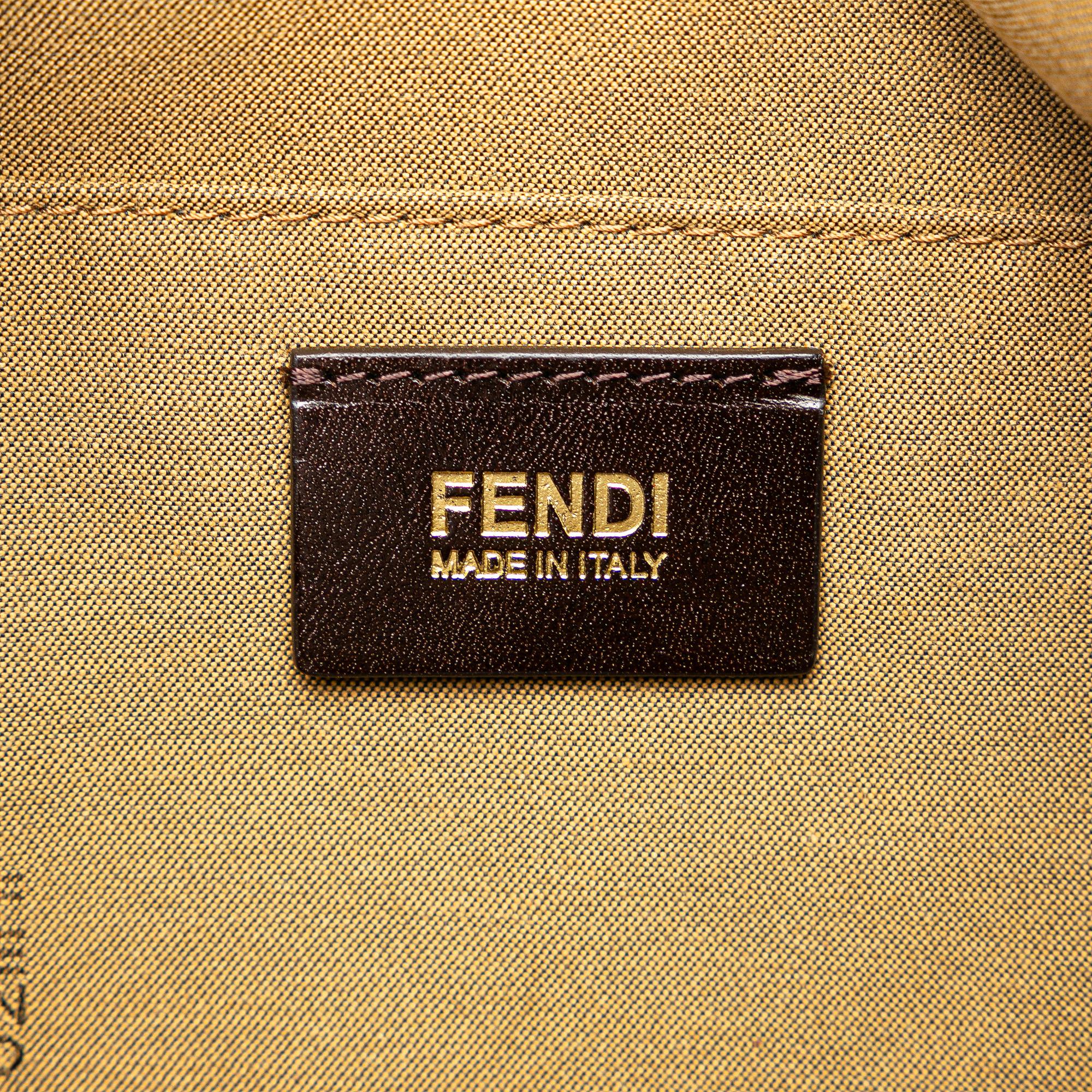 Fendi Zucca Chef Canvas Crossbody (SHG-n5NDwY)