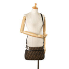 Fendi Zucca Chef Canvas Crossbody (SHG-n5NDwY)