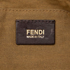 Fendi Zucca Chef Leopard Shoulder Bag (SHG-BxdWir)