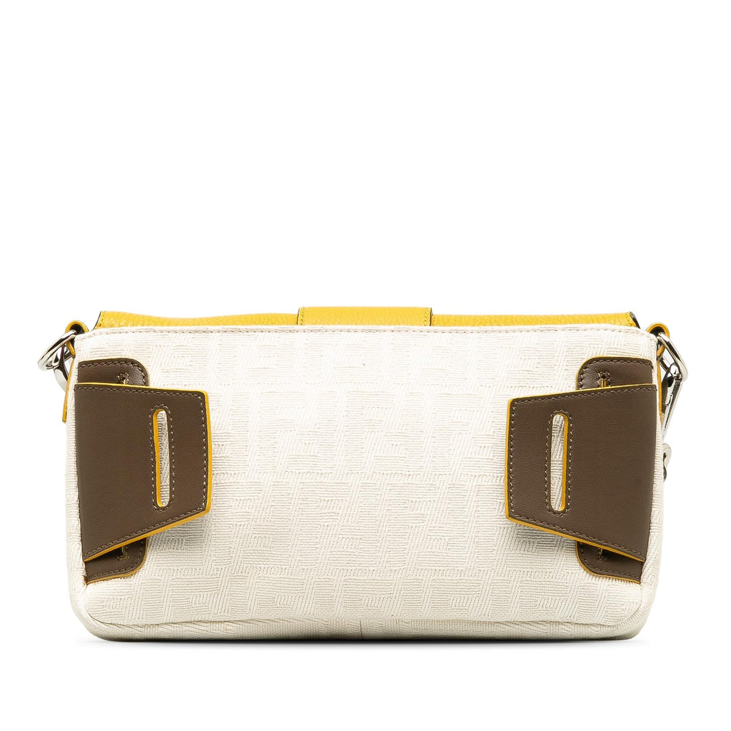 Fendi Zucca Convertible Baguette Crossbody (SHG-k9LcNT)