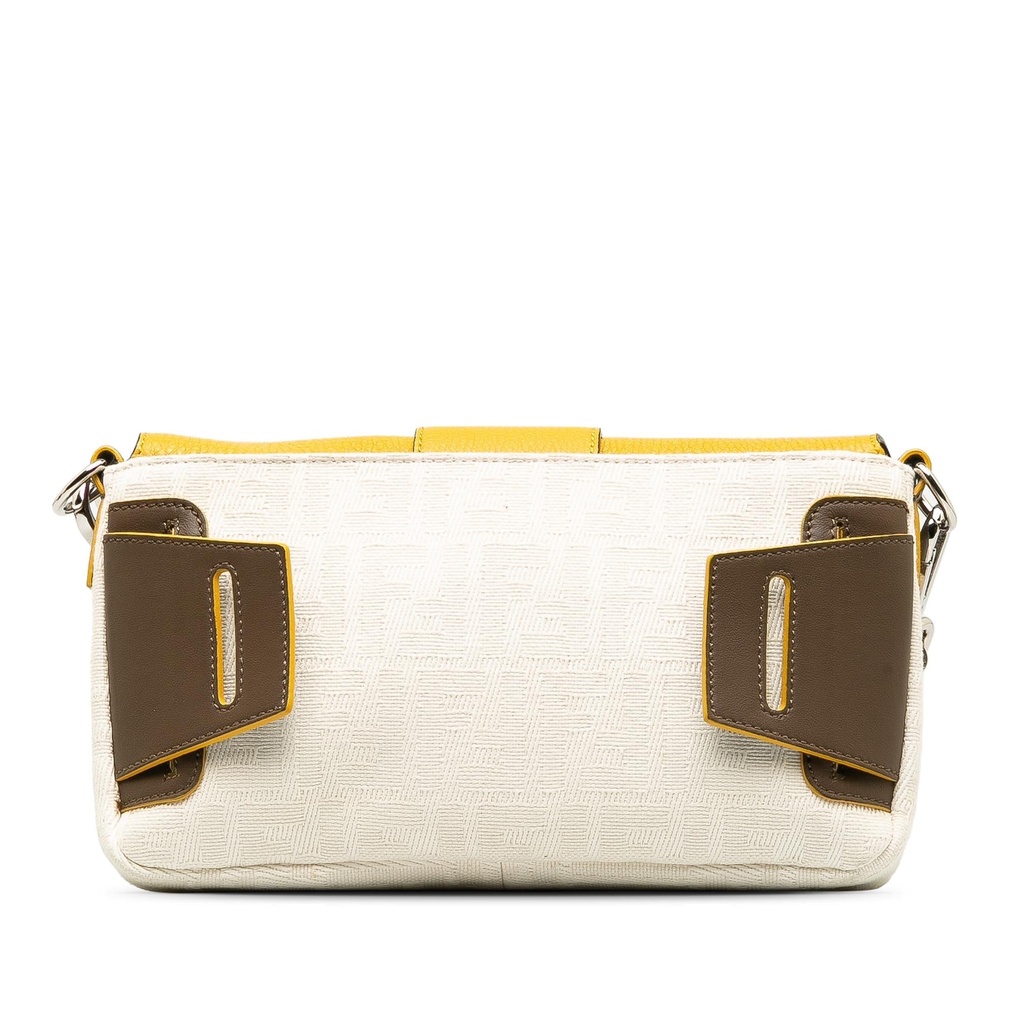 Fendi Zucca Convertible Baguette Crossbody (SHG-k9LcNT)