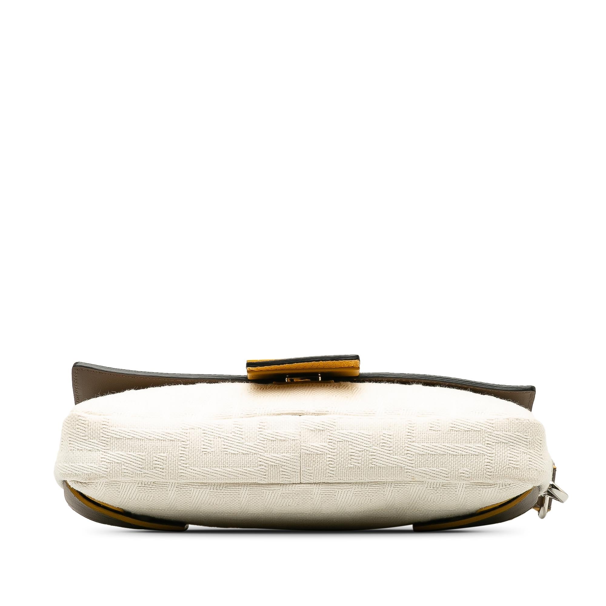 Fendi Zucca Convertible Baguette Crossbody (SHG-k9LcNT)