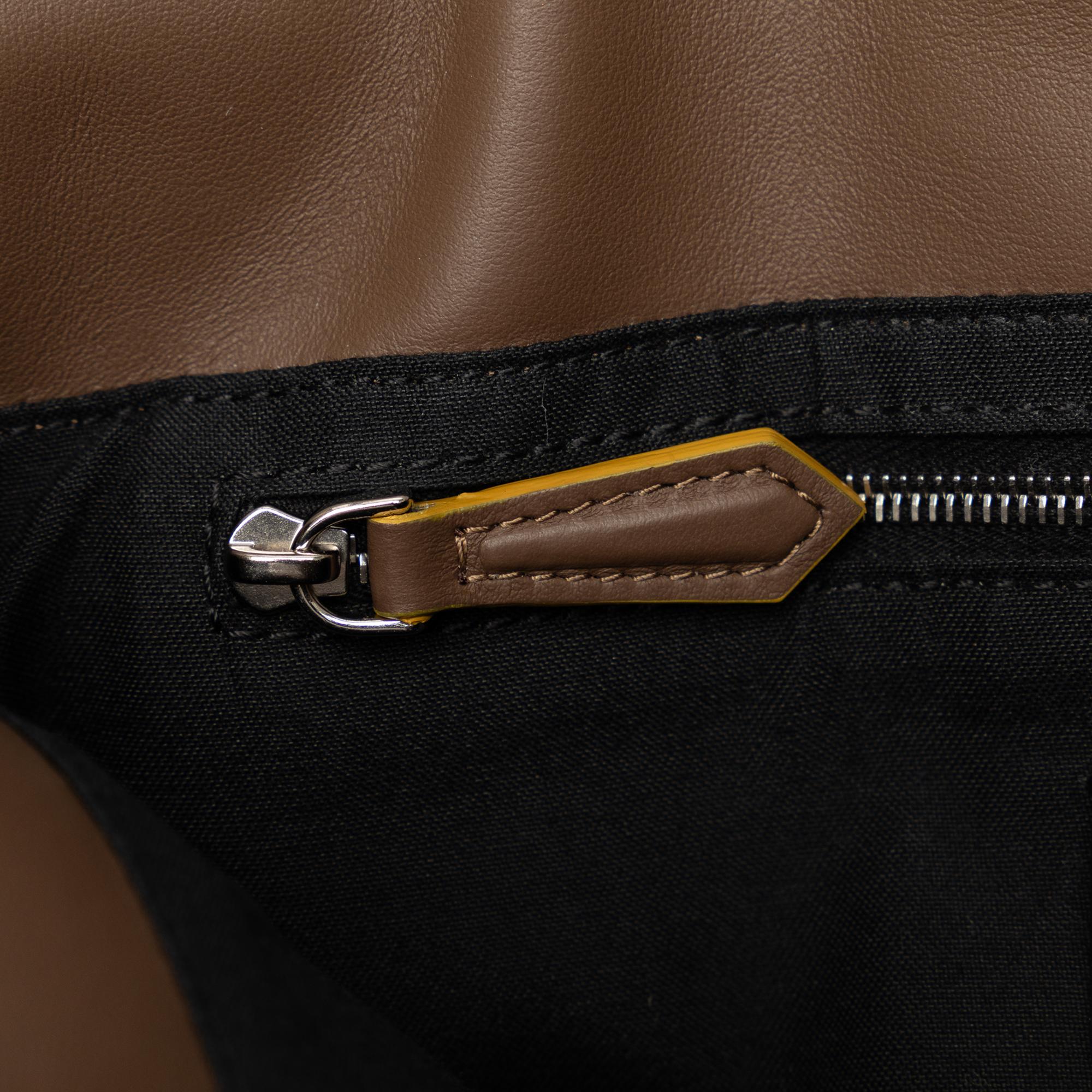 Fendi Zucca Convertible Baguette Crossbody (SHG-k9LcNT)