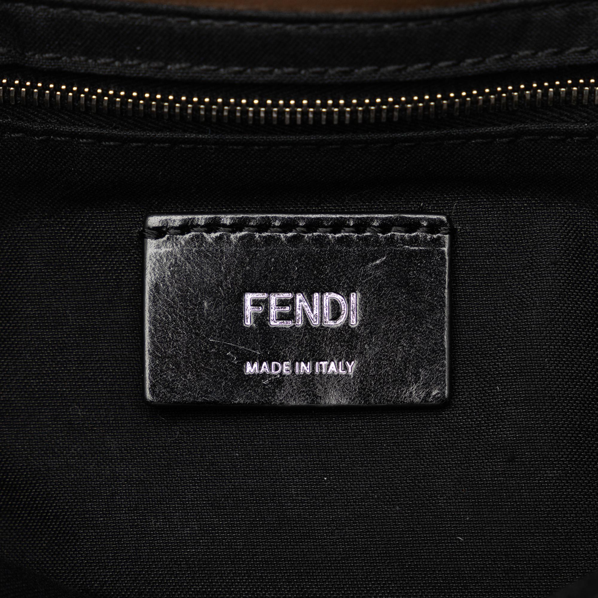 Fendi Zucca Convertible Baguette Crossbody (SHG-k9LcNT)