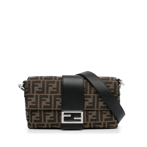 Fendi Zucca Convertible Baguette (SHG-WRDjBT)