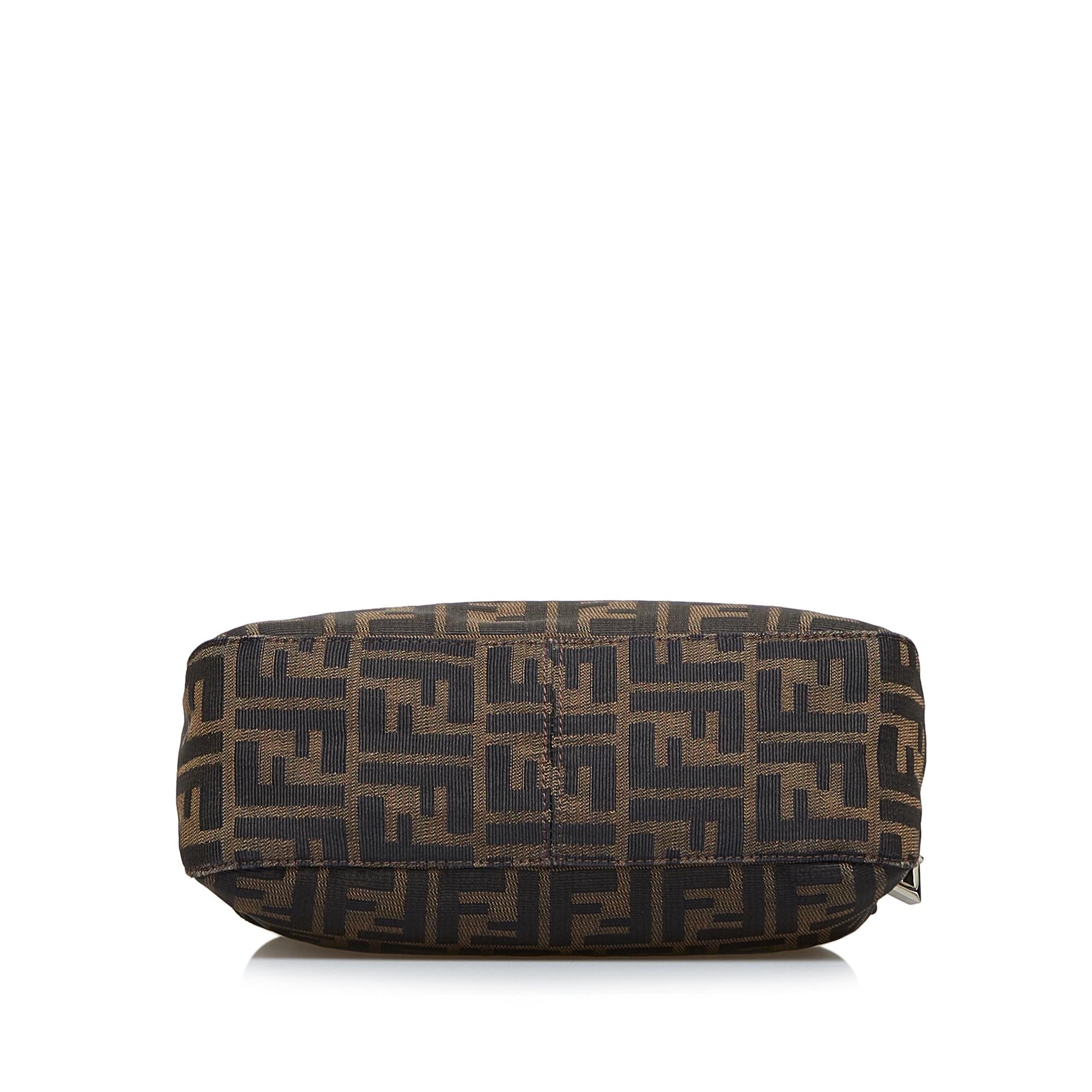 Fendi Zucca Double Flap Baguette (SHG-grLUIg)