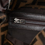 Fendi Zucca Double Flap Baguette (SHG-8sUN0W)