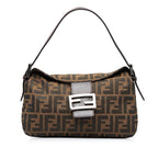 Fendi Zucca Double Flap Baguette (SHG-8sUN0W)