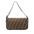 Fendi Zucca Double Flap Baguette (SHG-c4kHsH)