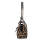 Fendi Zucca Double Flap Baguette (SHG-c4kHsH)