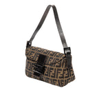 Fendi Zucca Double Flap Baguette (SHG-c4kHsH)