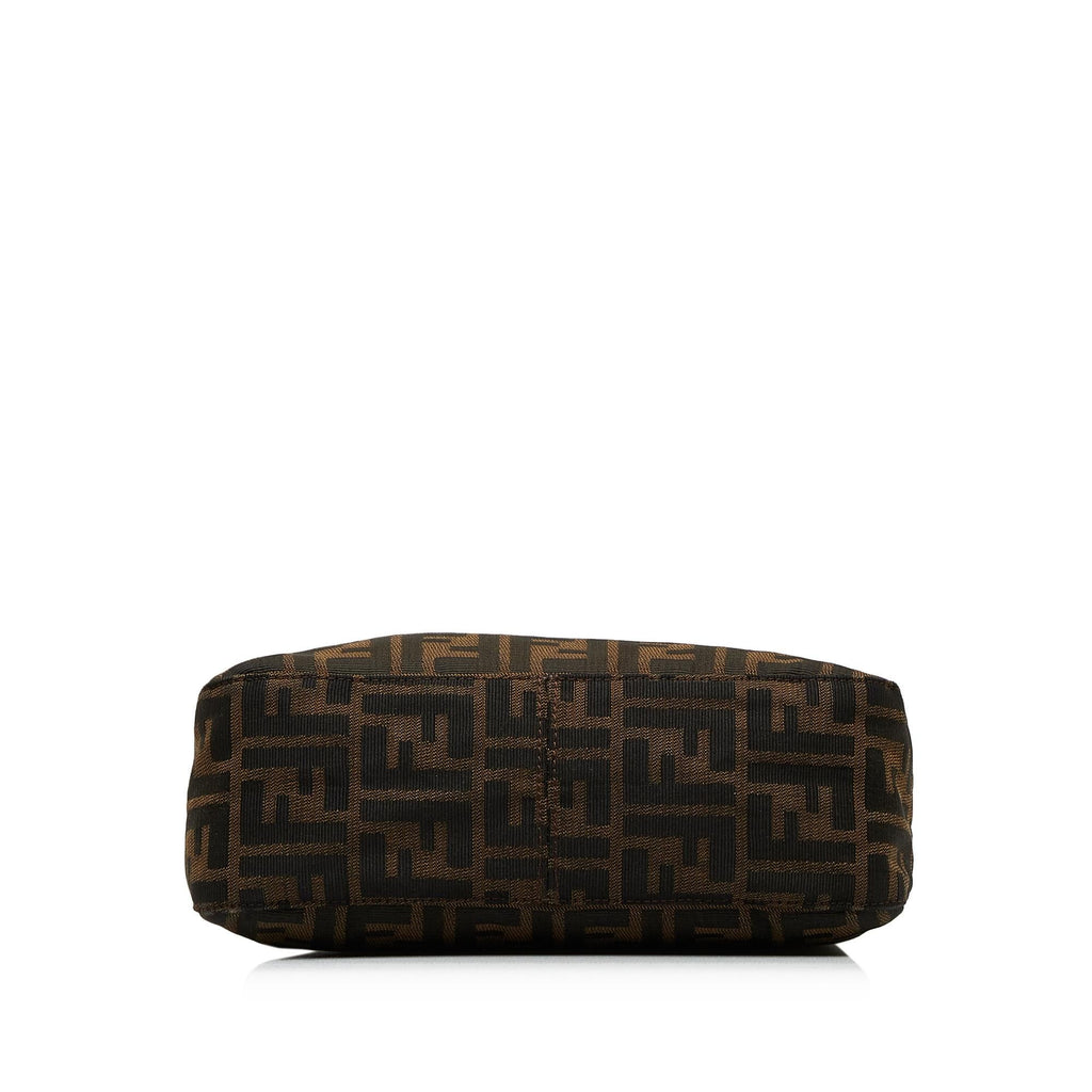 Fendi Zucca Double Flap Baguette (SHG-DmHE3n)