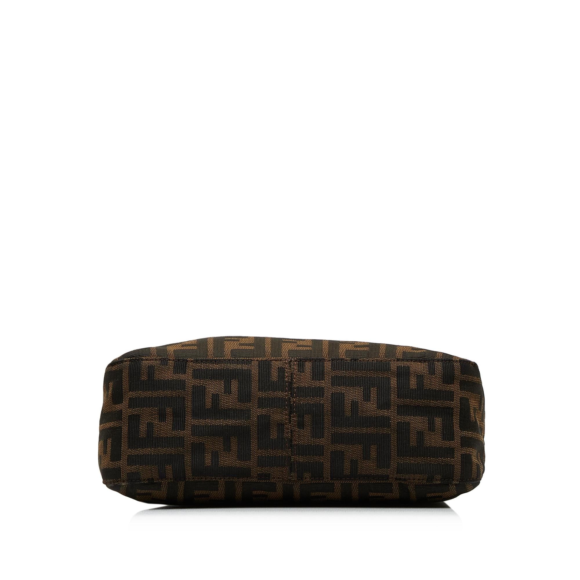Fendi Zucca Double Flap Baguette (SHG-DmHE3n)