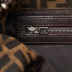 Fendi Zucca Double Flap Baguette (SHG-DmHE3n)