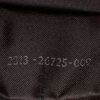 Fendi Zucca Double Flap Canvas Baguette (SHG-xPKfDO)