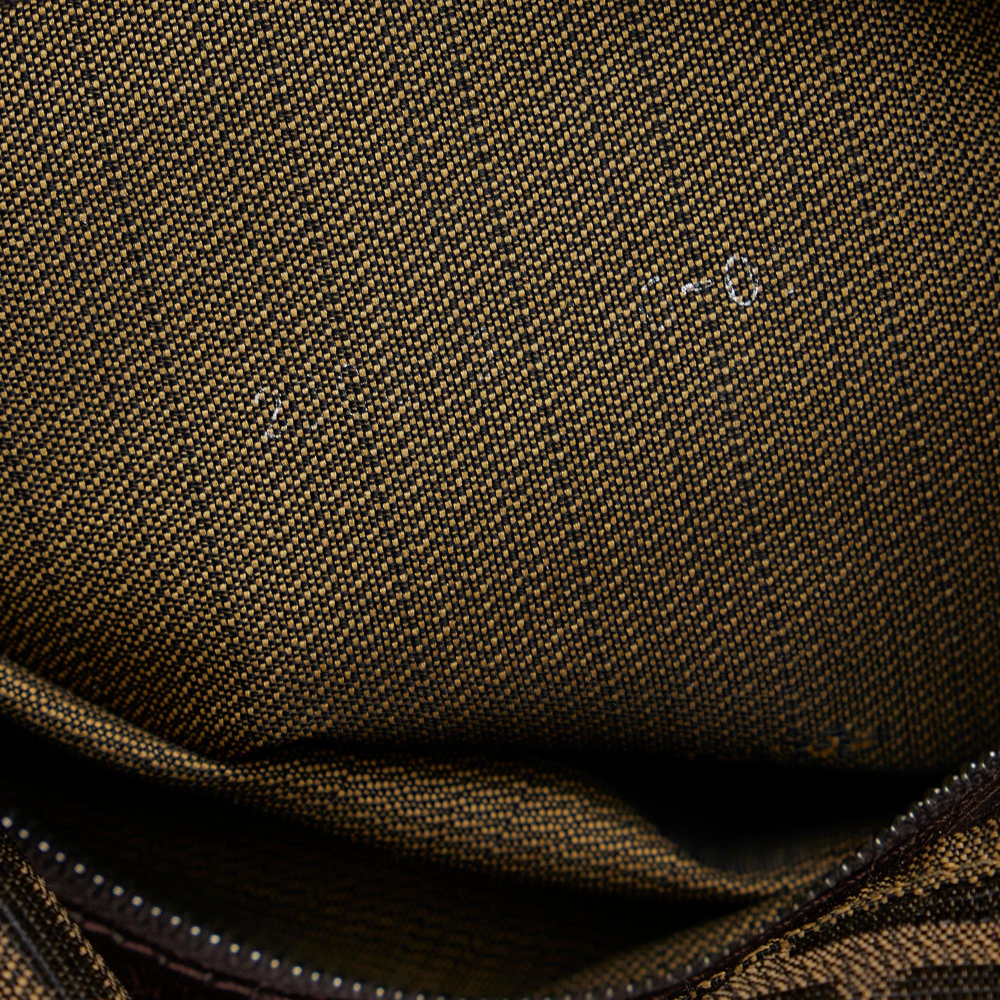 Fendi Zucca Double Flap Shoulder Bag (SHG-LACYHN)