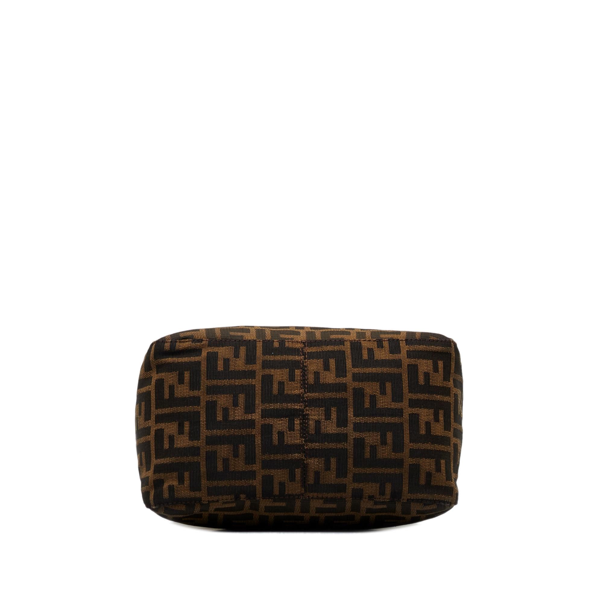 Fendi Zucca Double Flap Shoulder Bag (SHG-oSvq5T)