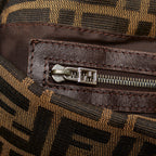 Fendi Zucca Double Flap Shoulder Bag (SHG-oSvq5T)