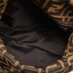 Fendi Zucca Double Flap Shoulder Bag (SHG-oSvq5T)